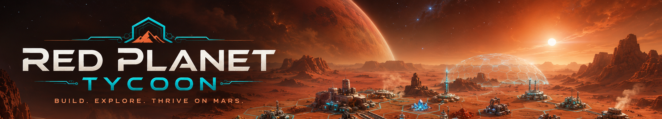 Industrial expansion across the Martian surface